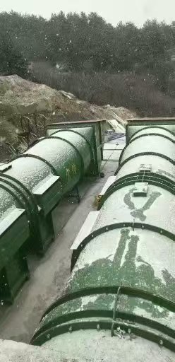 礦用風機施工現場